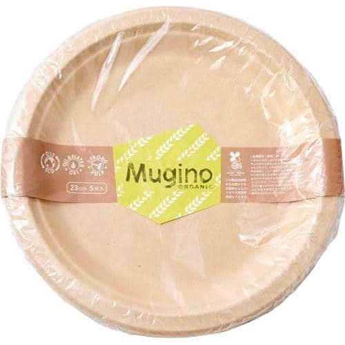 ペーパープレート23cmMugino 5枚入×8