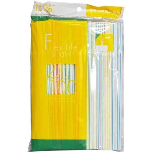 トロピカルまがるストロー100本入 7セット
