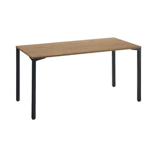 会議テーブルDシリーズ幅1500奥750ブラウン