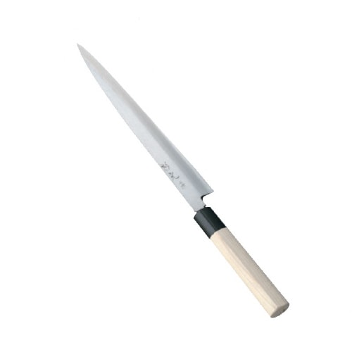 杉光 上作P柄 柳刃 霞研ぎ 36cm