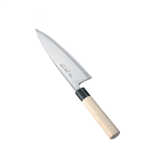 杉光 上作P柄 出刃 霞研ぎ 19.5cm