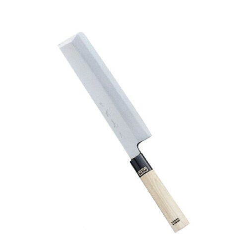 堺菊守 銀3鋼和庖丁 本職用薄刃 21cm