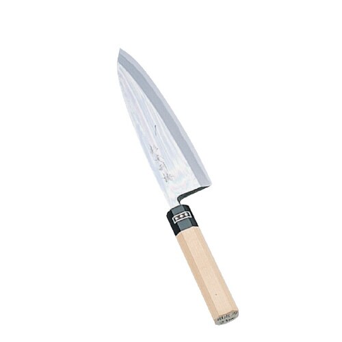 和庖丁 青鋼 杉光鏡面仕上出刃 24cm