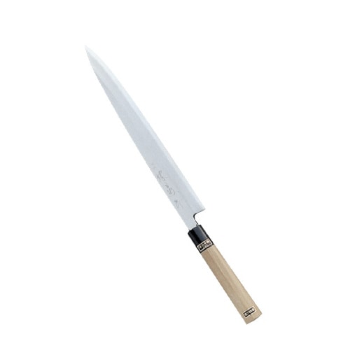 堺菊守 銀3鋼和庖丁 本職用柳刃 21cm