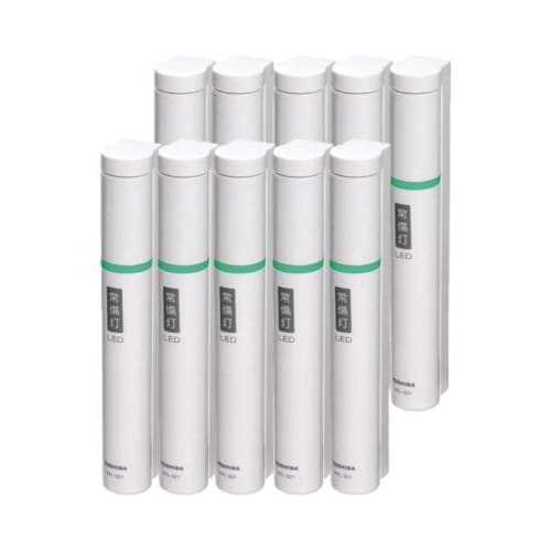 LED常備灯ホワイト10本入 (電池別・単3×2)