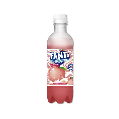 ファンタヨーグルラッシュMピーチ380ml24本