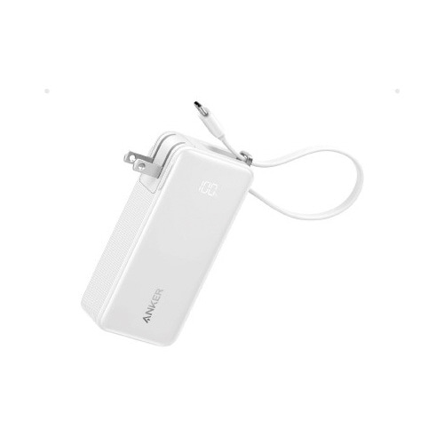 PowerBank10000mAh CケーブルWH