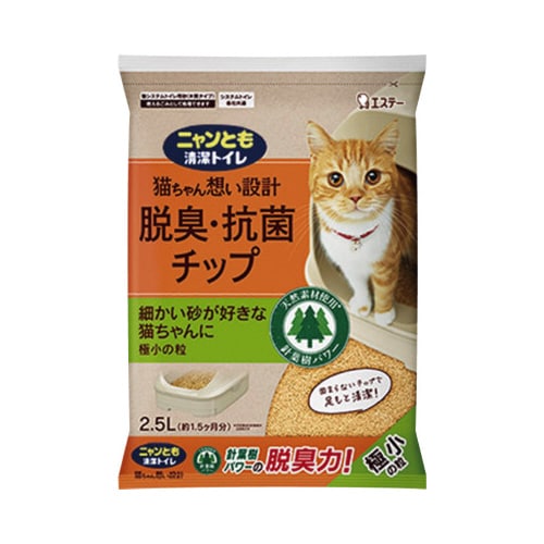 ニャンとも清潔トイレ チップ SS 2.5L