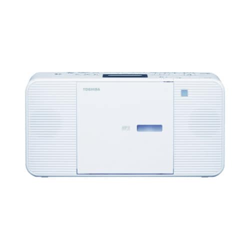 MP3再生可能CDラジオ ホワイト