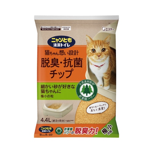 ニャンとも清潔トイレ チップ SS 4.4L×4