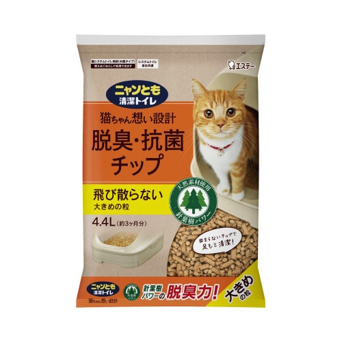 ニャンとも清潔トイレ チップ L 4.4L×4