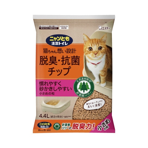 ニャンとも清潔トイレ チップ S 4.4L×4