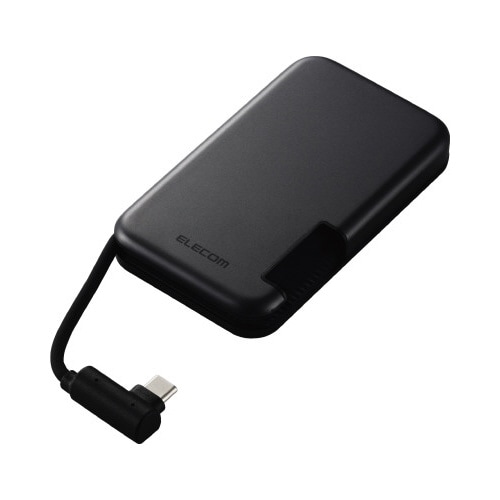 外付けSSD ケーブル一体型 500GB 黒