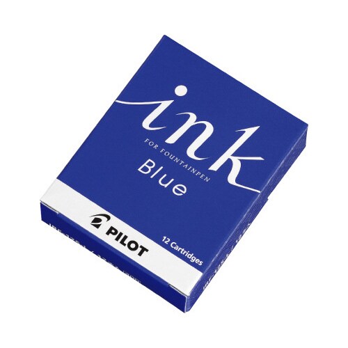 万年筆カートリッジインキ ブルーX10