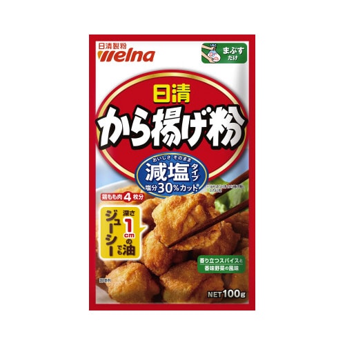 から揚げ粉減塩タイプ 100g 12個×2