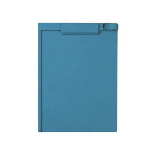 クリップボード A4−E スカイブルー 縦 5冊