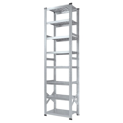 メタルシステム幅677高2500奥行450棚8段