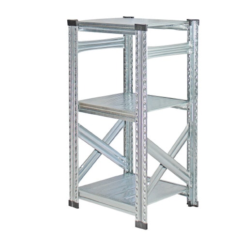 メタルシステム幅527高917奥行400棚3段