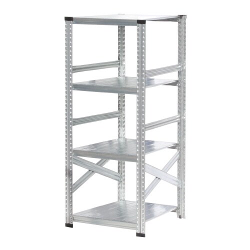 メタルシステム幅527高1576奥行600棚4段