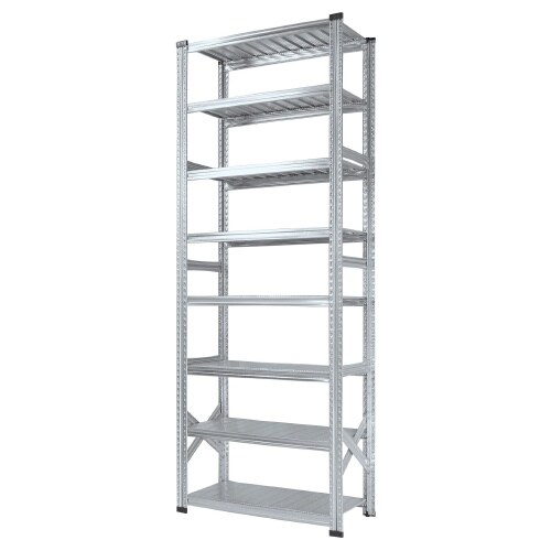 メタルシステム幅977高2500奥行400棚8段