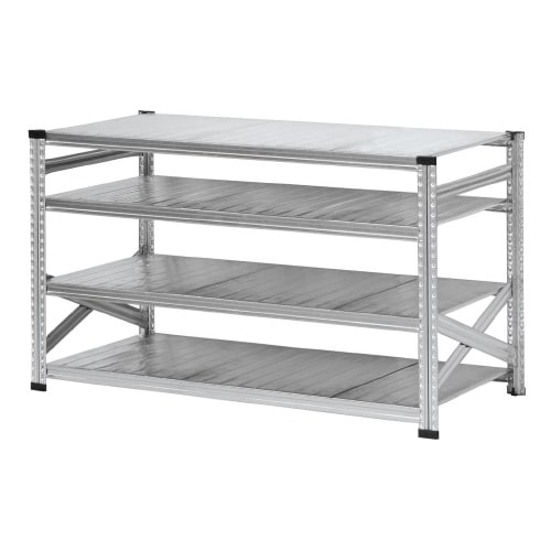 メタルシステム幅1427高917奥行600棚4段