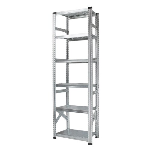 メタルシステム幅677高2104奥行450棚6段