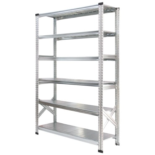 メタルシステム幅1127高1840奥行450棚6段