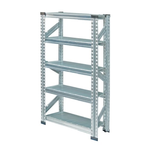 メタルシステム幅527高1180奥行250棚5段
