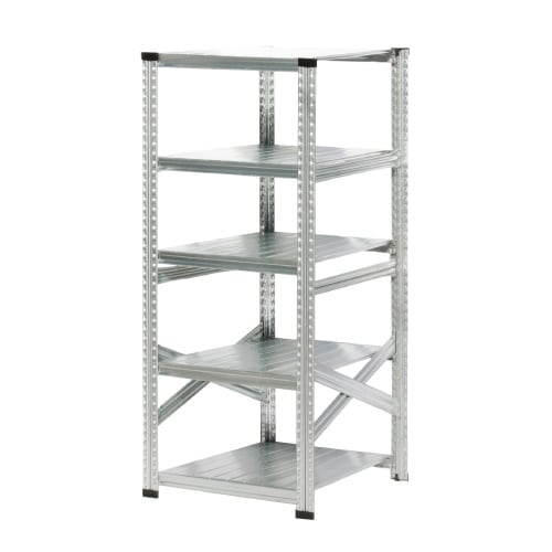 メタルシステム幅677高1576奥行600棚5段