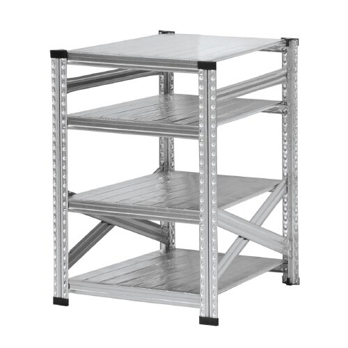 メタルシステム幅677高917奥行600棚4段