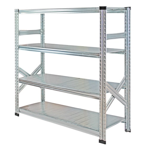 メタルシステム幅1277高1180奥行500棚4段