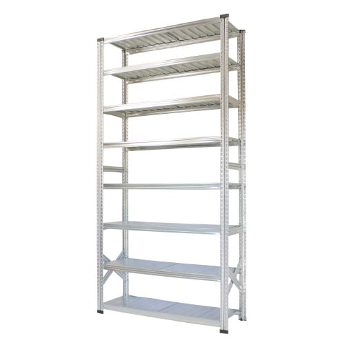 メタルシステム幅1277高2500奥行450棚8段
