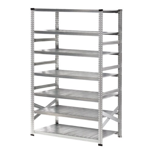 メタルシステム幅1277高2104奥行600棚7段