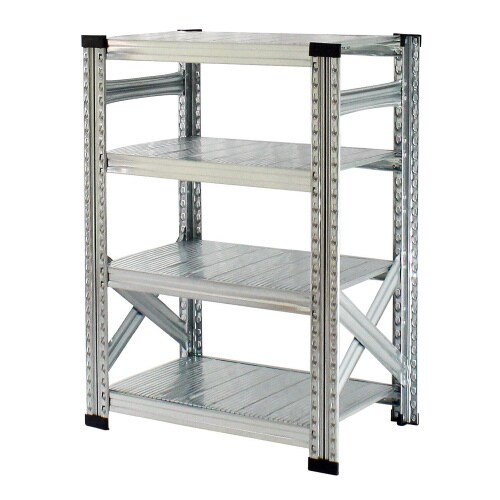 メタルシステム幅527高917奥行450棚4段