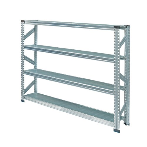 メタルシステム幅1727高1180奥行250棚4段