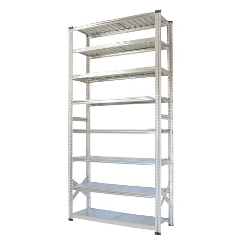 メタルシステム幅1277高2500奥行500棚8段