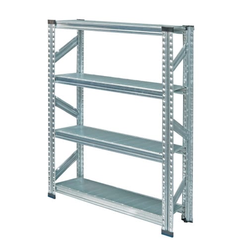 メタルシステム幅1127高1180奥行250棚4段