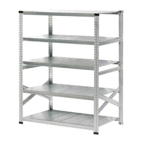 メタルシステム幅1277高1576奥行600棚5段