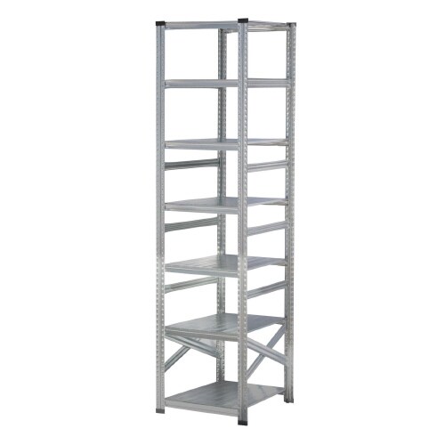 メタルシステム幅677高2500奥行600棚7段