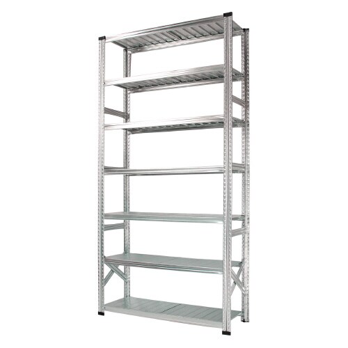 メタルシステム幅1277高2500奥行450棚7段