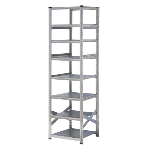 メタルシステム幅677高2500奥行600棚8段