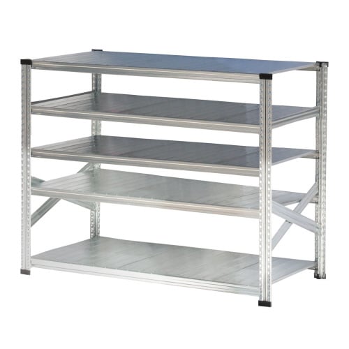 メタルシステム幅1427高1180奥行600棚5段