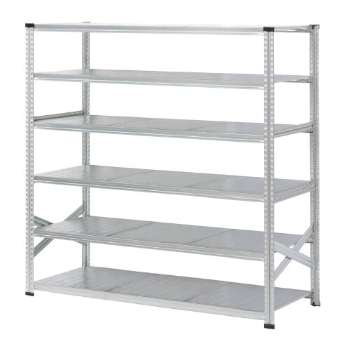 メタルシステム幅1877高1840奥行600棚6段