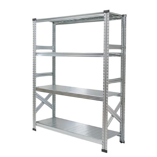 メタルシステム幅1277高1576奥行450棚4段