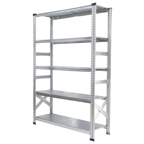 メタルシステム幅1277高1840奥行450棚5段