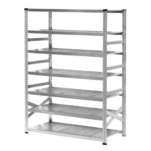 メタルシステム幅1577高2104奥行600棚7段