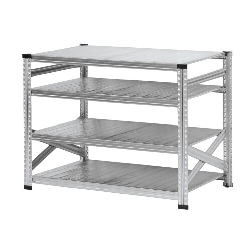 メタルシステム幅1277高1048奥行600棚4段