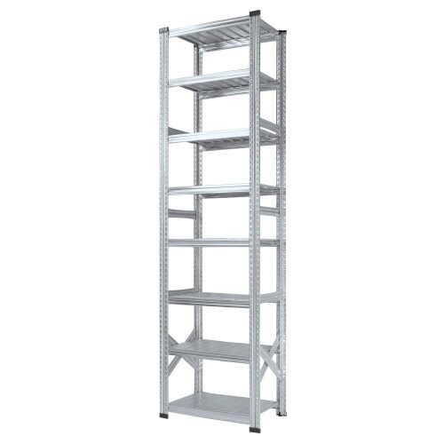 メタルシステム幅677高2500奥行320棚8段