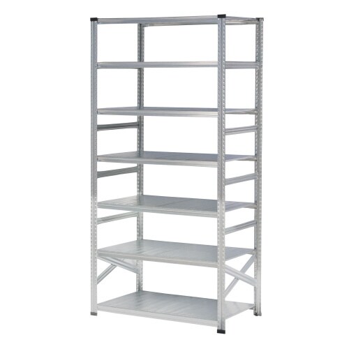 メタルシステム幅1127高2500奥行600棚7段