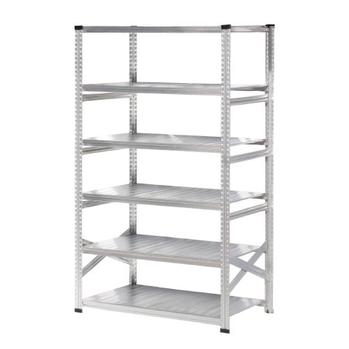 メタルシステム幅1277高1972奥行600棚6段